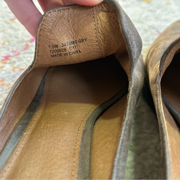 Frye Ray Mules in Gray sz 7.5 - Picture 8 of 9